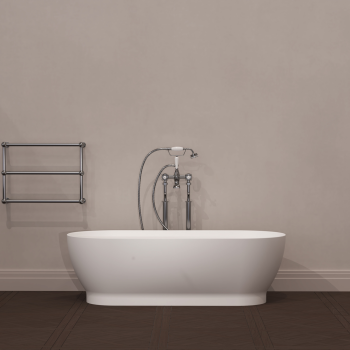 Naomi Bath - White | Bathroom Fusion