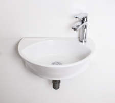 Rounded Wall Basin 410*290*145mm