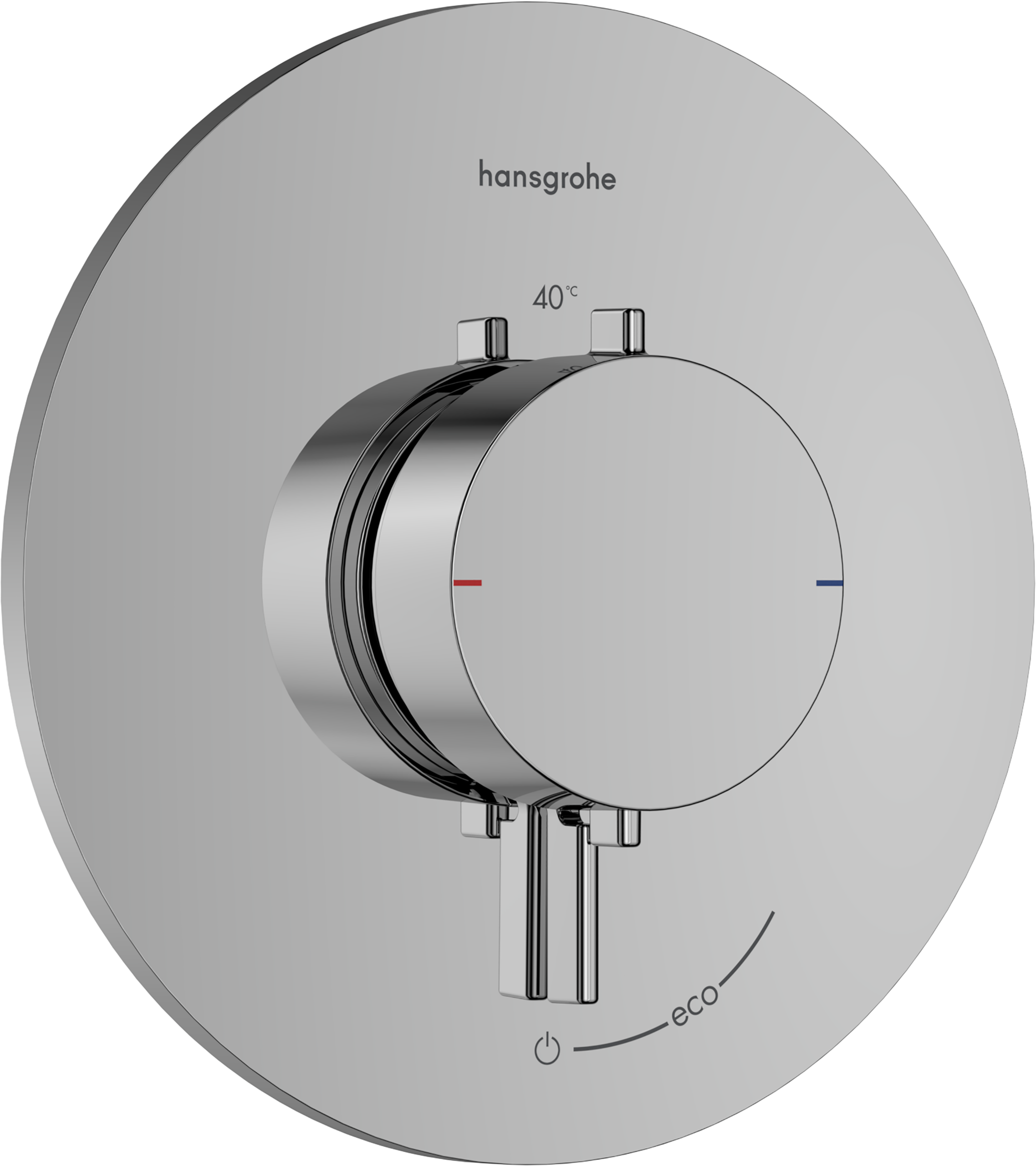 HG Ecostat Comf.S therm.conc.1 outl.chr